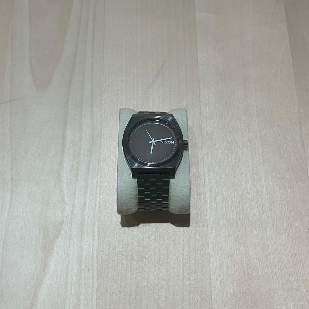 Nixon Time Teller Gunmetal & Slate Watch